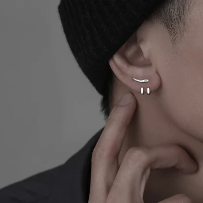 Trendy Creative Stud Small Earrings - Image 2