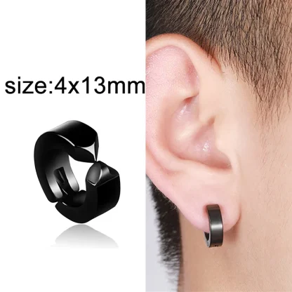 Chain Earrings with Multiple Cross Charm - Image 10