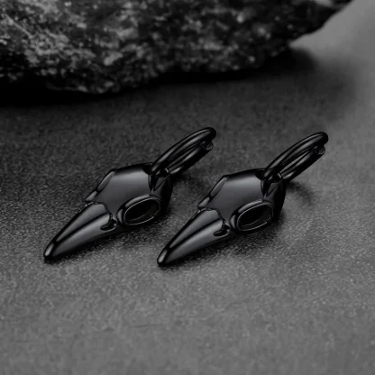 Hypoallergenic Earrings with Removable Spike - Image 2