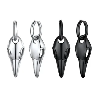 Hypoallergenic Earrings with Removable Spike