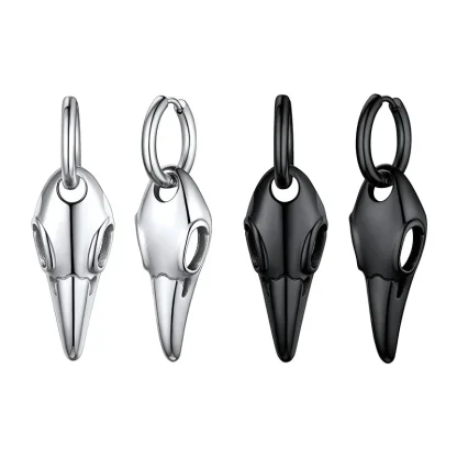 Hypoallergenic Earrings with Removable Spike