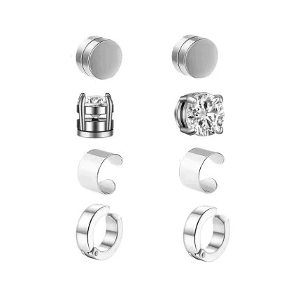 Fashionable Unisex Magnetic Small Earrings - Image 5