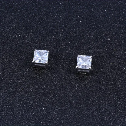 Minimalist Round Earring with Magnet - Image 4