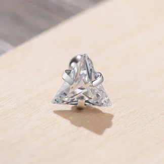 Classic Triangle Stud Earrings with Luxury Design