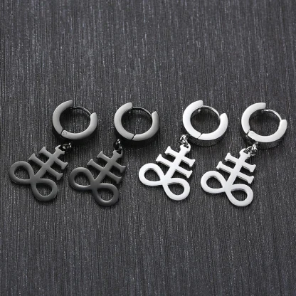 Creative Earrings with Fishbone Design - Image 5
