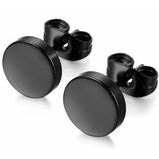 Simplicity Stud Earrings with Round Design