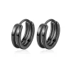 Trendy Double Ring Hoop Earrings