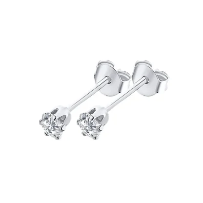 Sparkling Stud Earrings with Hypoallergenic - Image 6