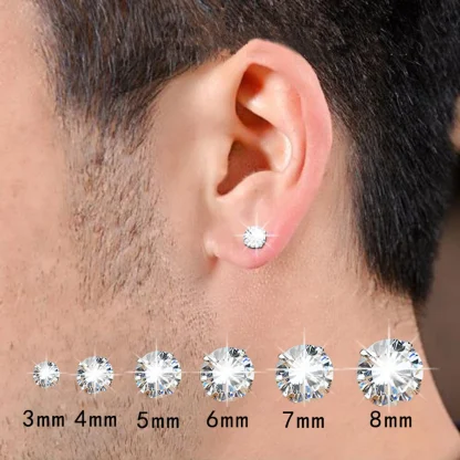 Sparkling Stud Earrings with Luxury Design - Image 12