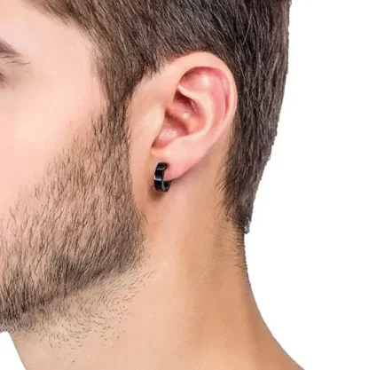 Non-pierced Cuff Earrings with Cross Charm - Image 7
