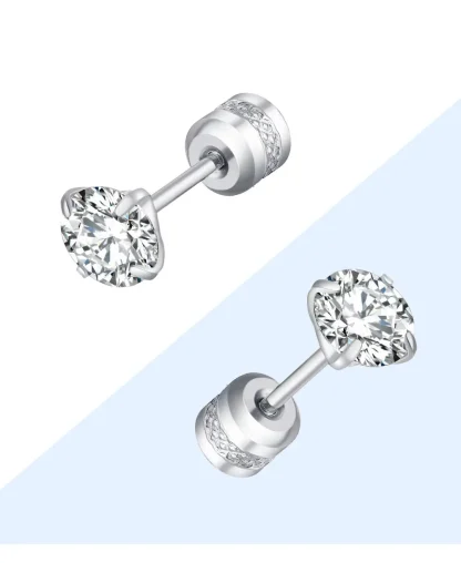 Hypoallergenic Earrings with Sparkling Design - Image 8