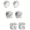 Simplicity Magnetic Earrings with Round Design - Image 4