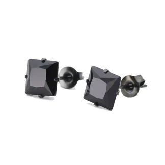 Square Shape Luxurious Stud Earrings
