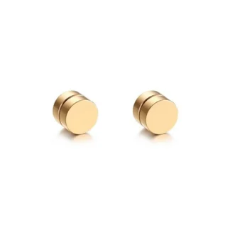 Sleek Magnetic Earrings with Round Shape