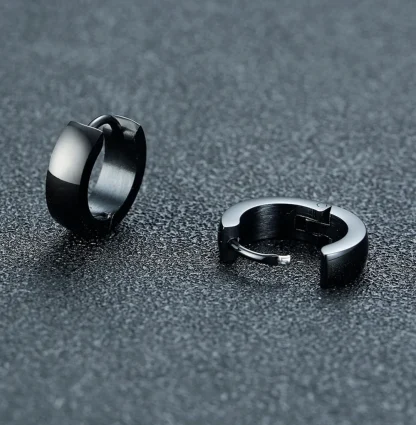 Non-fading Hoop Earrings with Sleek Design