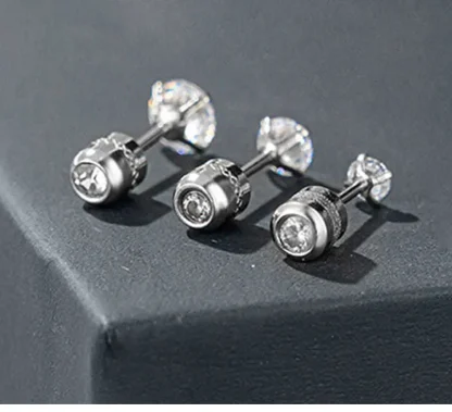 Hypoallergenic Earrings with Sparkling Design - Image 7
