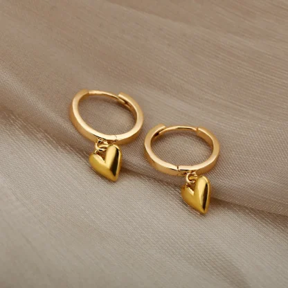 Elegant Lux Earrings with Pearl-like Charm - Image 6