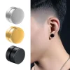 Minimalist Magnetic Earrings with Round Design - Image 8
