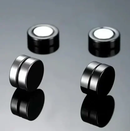 Simplicity Round Earrings with Magnet